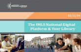 The IMLS National Digital Platform & Your Library: Tools You Can Use