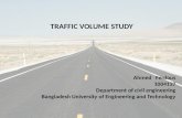 Traffic volume study-opresentation  by ahmed ferdous - 1004137-buet