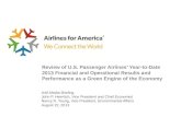 U.S. Passenger Airlines 2013 FInancial and Operational Results