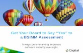 Get Your Board to Say "Yes" to a BSIMM Assessment