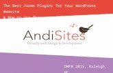 AndiSites: Best WordPress Forms Plugins (Online Version)