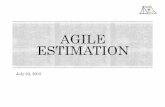 Agile camp agile estimation