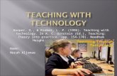 Teaching with technology norah
