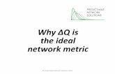 Why ∆Q is the ideal network metric