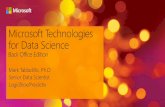 Microsoft Data Science Technologies: Back Office Edition