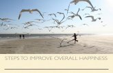 Steps to improve overall happiness