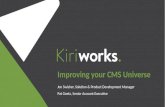 Improving your CMS Universe