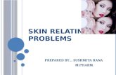 Skin relating problems in cosmetics
