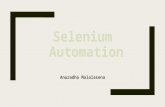 Selenium Automation