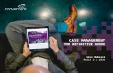 Live presentation of Case Management: The Definitive Guide