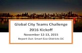 Report Out: Smart Eco-Districts DC