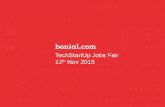 Bonial hiring at TechStartupJobs Fair Berlin Autumn 2015