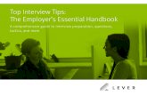 Top Interview Tips tips