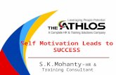 Self motivation leads to success