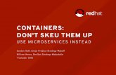 Containers: Don't Skeu Them Up (LinuxCon Dublin)
