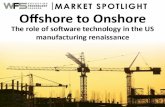 Offshore to Onshore: The role of software technology in the US Manufacturing Renaissance