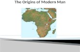 The origins of modern man