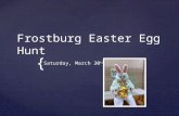 Frostburg Easter Egg Hunt
