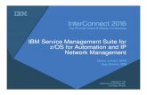 NCS-1544 - IBM Service Management Suite for z/OS for Automation and IP Management