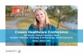 2017/03 - Cowen Annual Healthcare Conference, Boston, U.S.