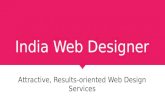 India web designer - attractive, results-oriented web design services