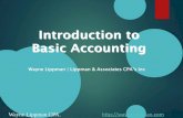 Wayne Lippman presents Accounting Basics