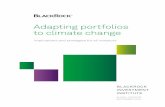 Adapting Portfolios to Climate Change