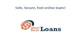 Safe, Secure, Fast Online Loan - Short Term Loans