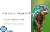 [Lean 101] Learn, Adapt & Pivot
