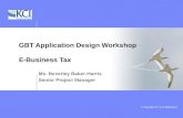 Sample  ebusiness tax  application workshop v 1.2