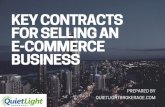 Contracts Used When Selling Your Internet Business
