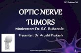 Optic nerve tumors ppt