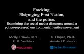 Fracking, Elsipogtog First Nation, and the police: Examining the social media discourse around a police-repressed environmental justice movement
