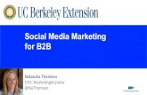 Social Media for B2B - UC Berkeley Extension