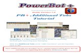 Powerbot Plus Additional Tabs Guide
