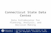 Connecticut State Data Center Overview of T-Hub Collaboration