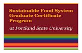 Sustainable Food Systems Certificate Program Presentation final