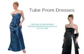Wholesale Clothing: Tube Prom Dresses