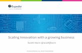 Scaling innovation in a growing business