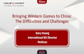 Bringing Western Games to China | Gary Huang