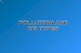 Pollution and its types