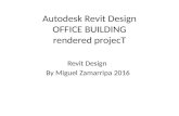 Autodesk revit design(office building 2016)