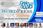 Basic WordPress Workshop Presentation