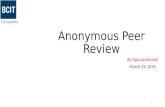 Edu expo anonymous peer review
