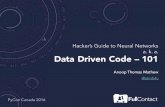 Data Driven Code