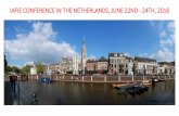 2016 IAFIE Conference in Breda, The Netherlands, June 22-24, 2016