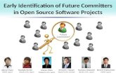 Early Identification of Future Committers in Open Source Software Projects