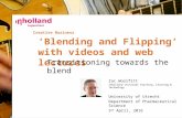 Blended learning workshop_university_utrecht(slideshare)