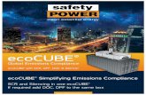 2015 NEW ecoCUBE Brochure Safety Power Inc.  USA