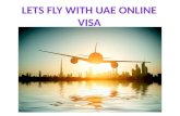 Lets Fly With UAE Online Visa